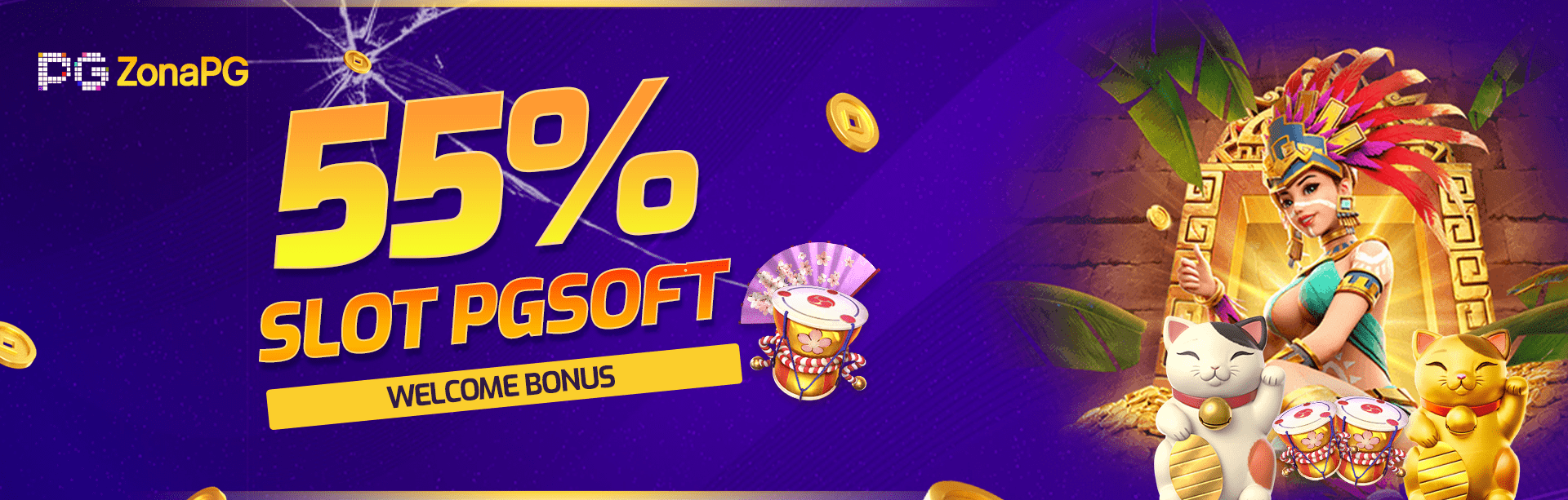 ZONAPG WELCOME PGSOFT 55%